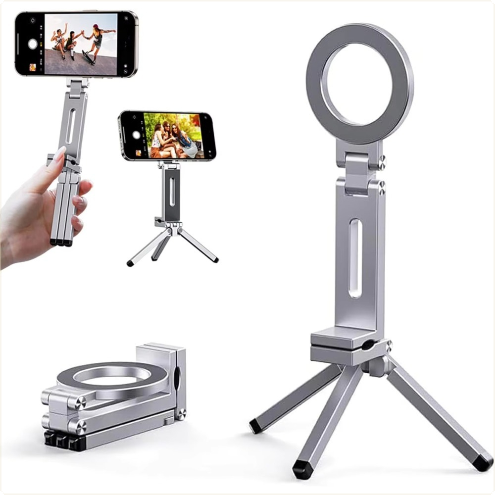 Standing Desk - Trépied magnétique pliable pour téléphone, support