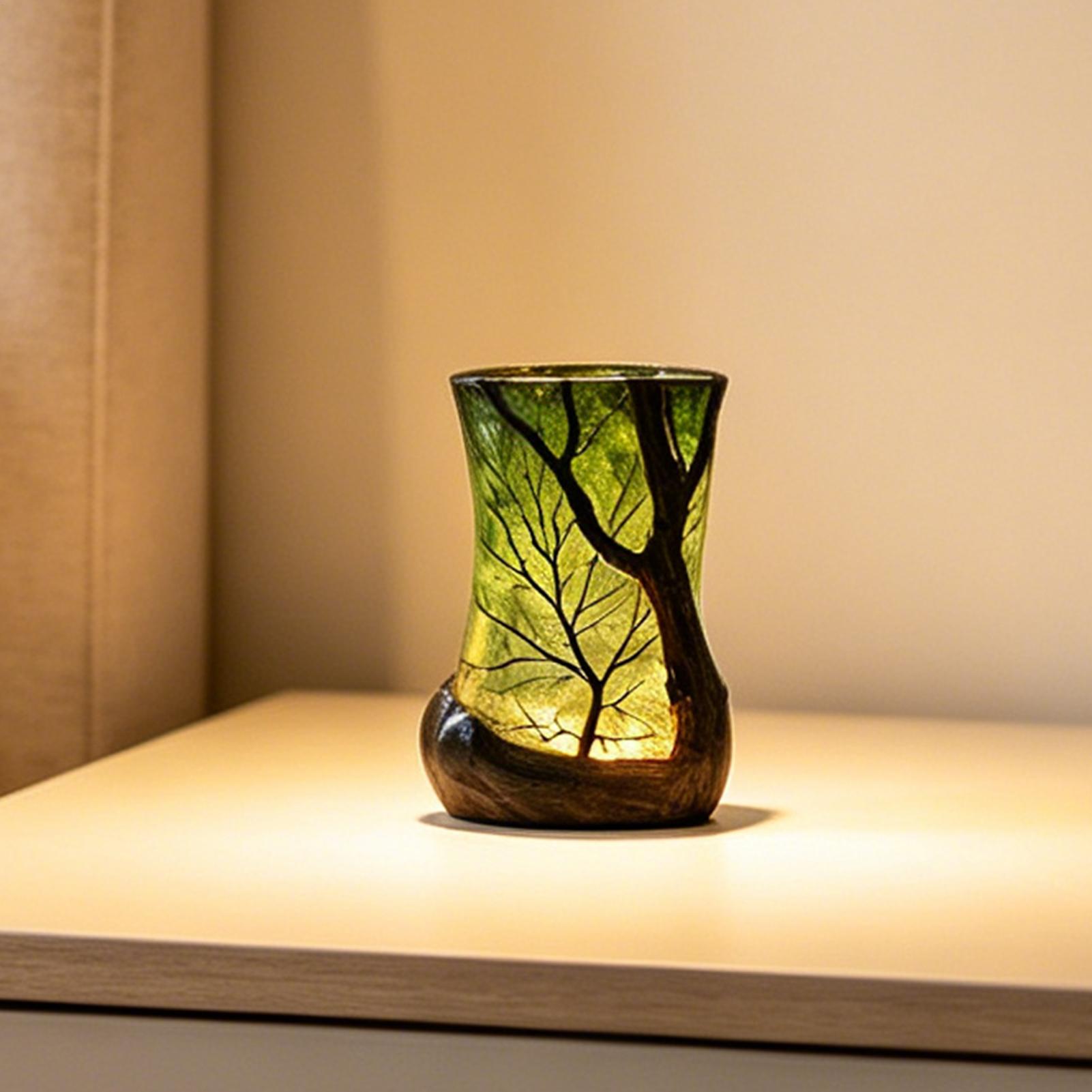 Desk Lamp - Lampe de chevet, veilleuse forêt, lumière