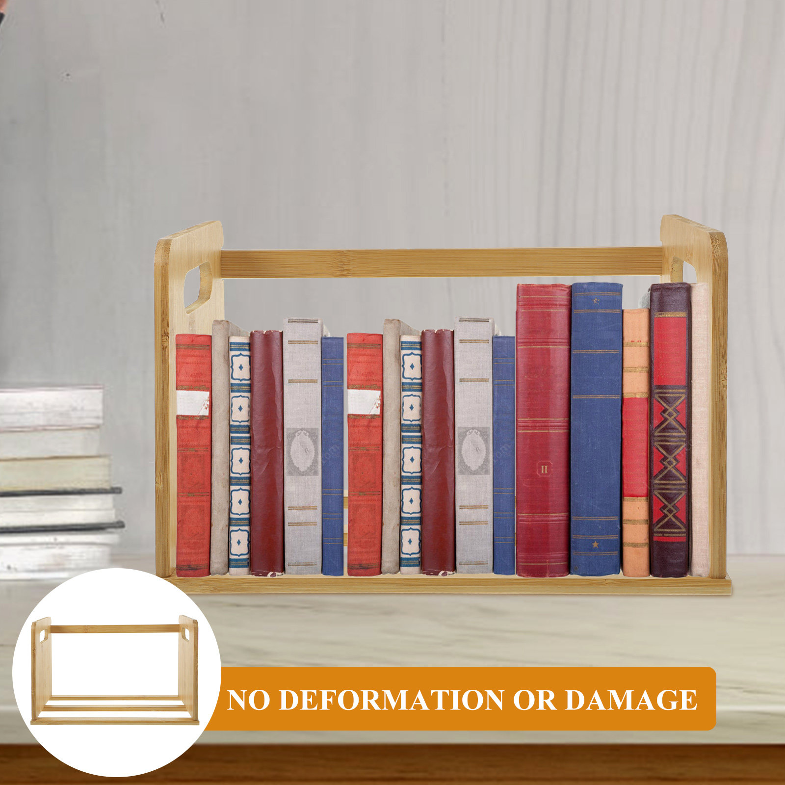 Bookshelf - Étagère de bureau en bois pour