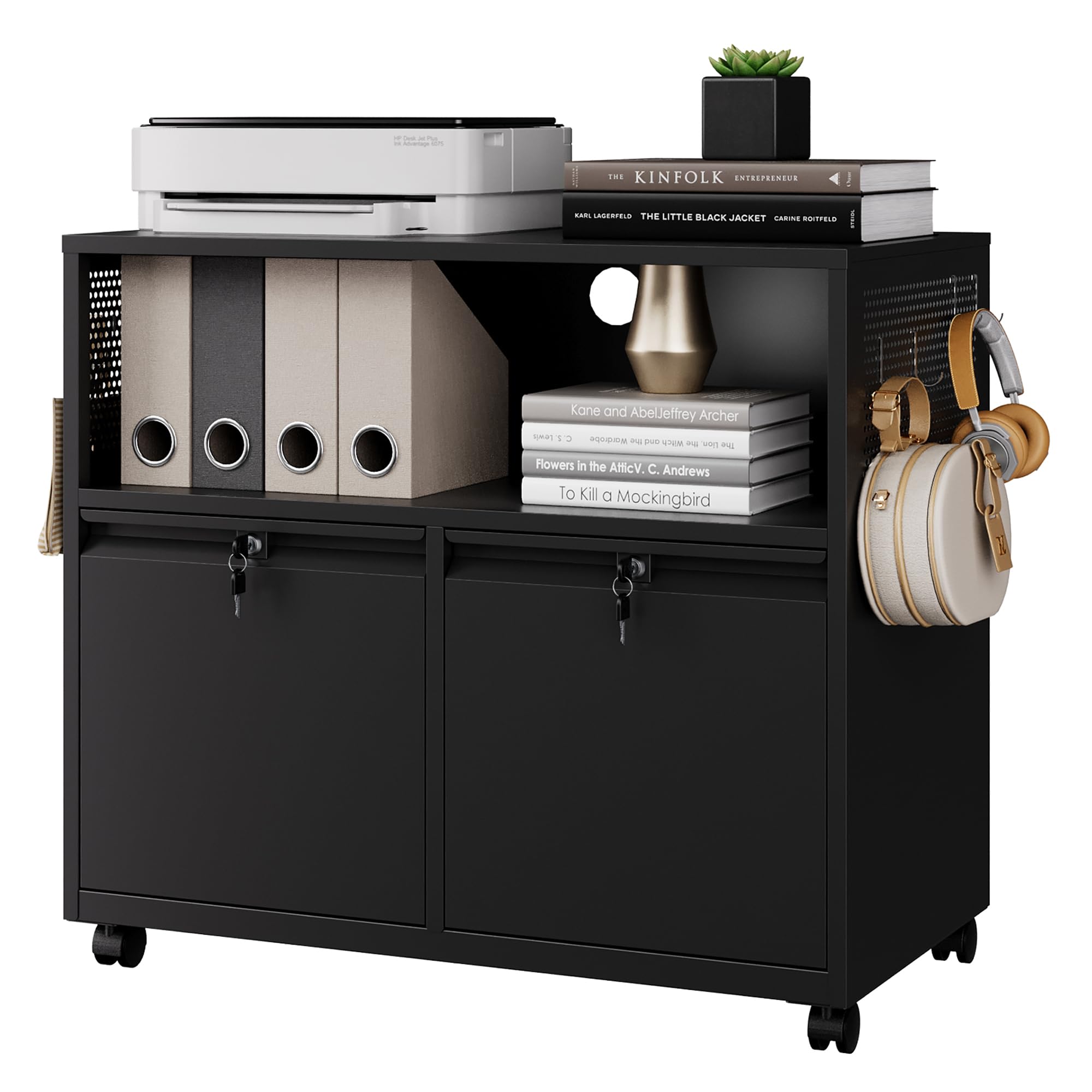 Printer Stand - Armoire de classement mobile à 2
