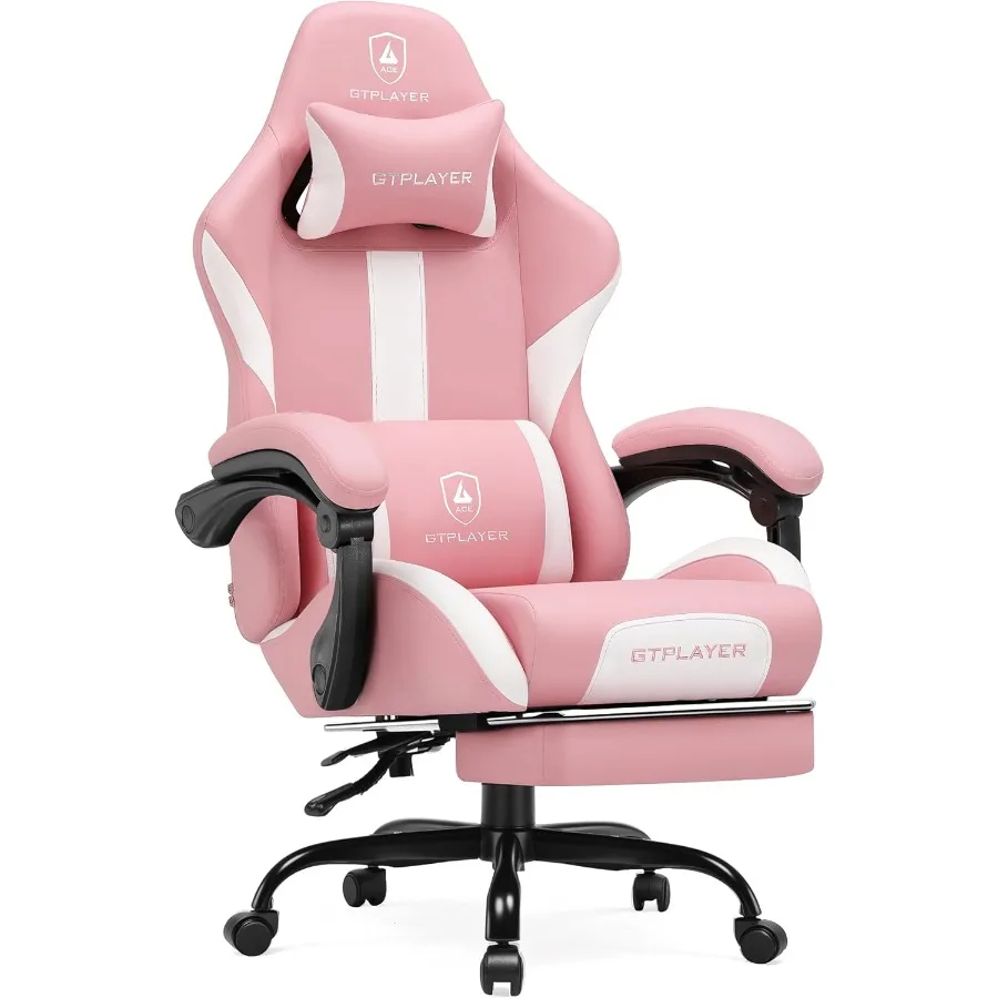 Office Chair Cushion - Chaise de jeu avec repose-pieds et