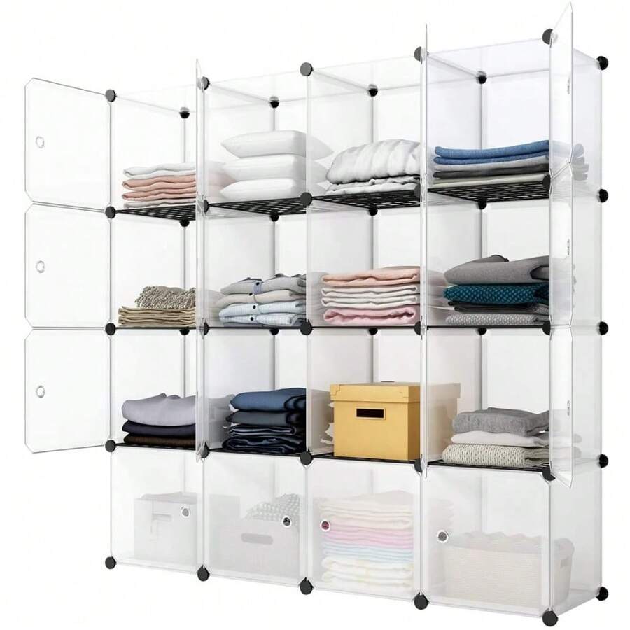 Bookshelf - Étagère de rangement modulable à 16