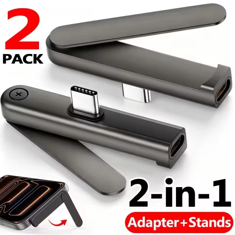 Standing Desk - 2/1PCS Adaptateur Pliable USB C vers