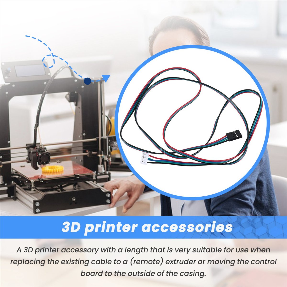 Printer Stand - Câble de moteur pas à pas