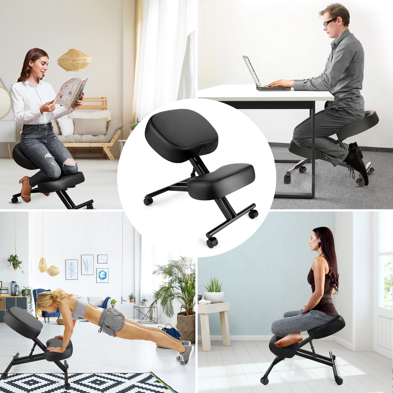 Chaise à genoux ergonomique po - Office Chair avis et prix