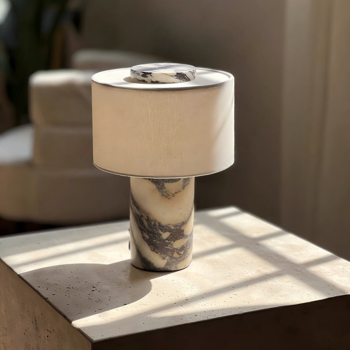 Lampe de chevet en marbre à ch - Desk Lamp avis et prix