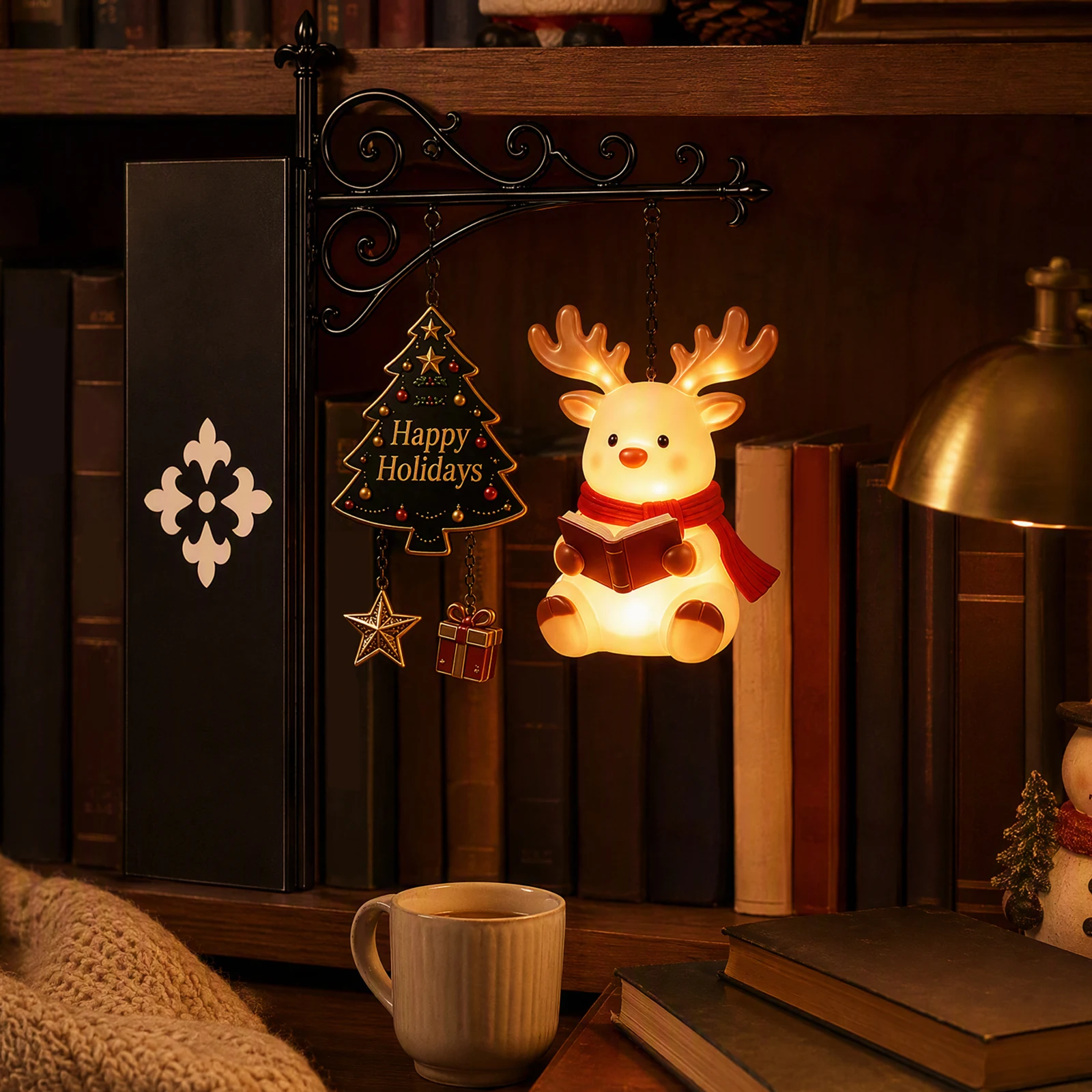 Lampe de chevet LED en forme d - Bookshelf avis et prix