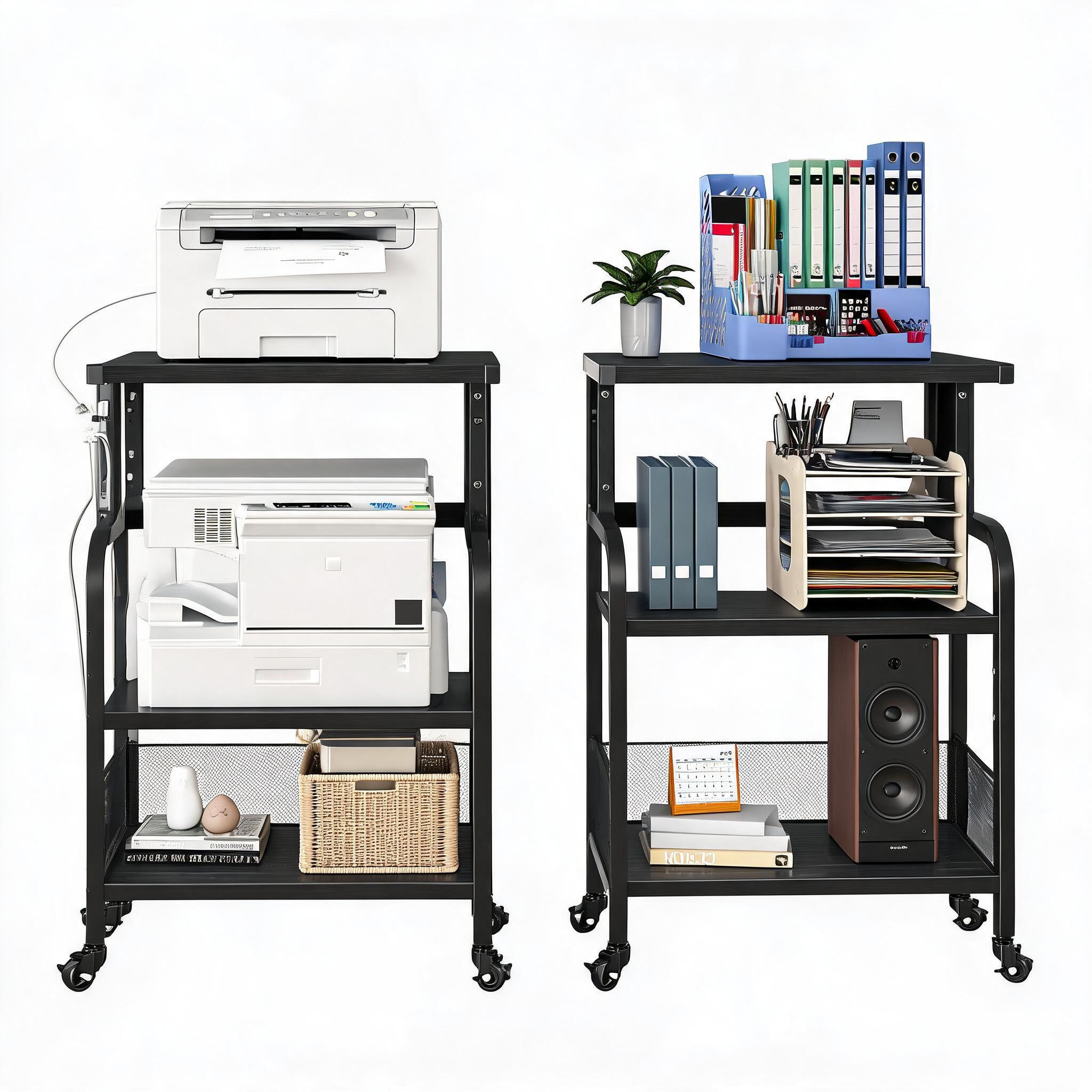 Support mobile à 3 niveaux pou - Printer Stand avis et prix