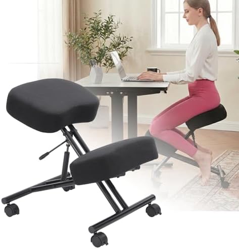 Chaise à genoux en lin, chaise - Office Chair avis et prix